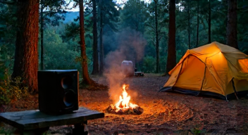 Die Rolle der Musik beim Camping (10/10)