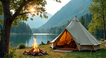 Die Rolle der Natur im Camping-Erlebnis (3/10)