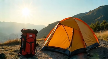 Die besten 8 Tipps bei leichtem Camping