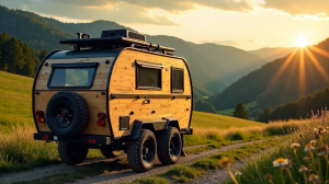 Timon Bornhalm: Der Mikrocamper, der Freiheit und Abenteuer verkörpert